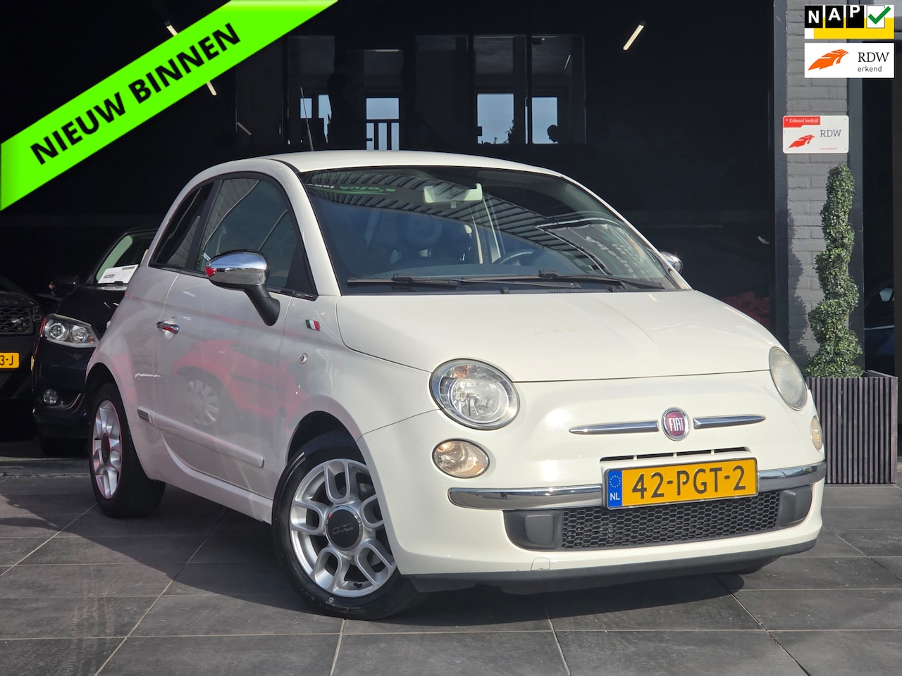 Fiat 500 - 0.9 TwinAir Sport|Airco|Elek.ram|Navigatie|APK|Leer - AutoWereld.nl