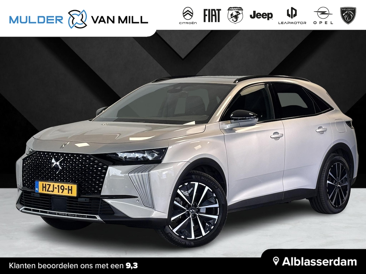 DS 7 - Opéra e-Tense 300pk PHEV 4x4 e-EAT8 | TREKHAAK | BLACK PACK | NIGHTVISION | SCHUIF/KANTELD - AutoWereld.nl
