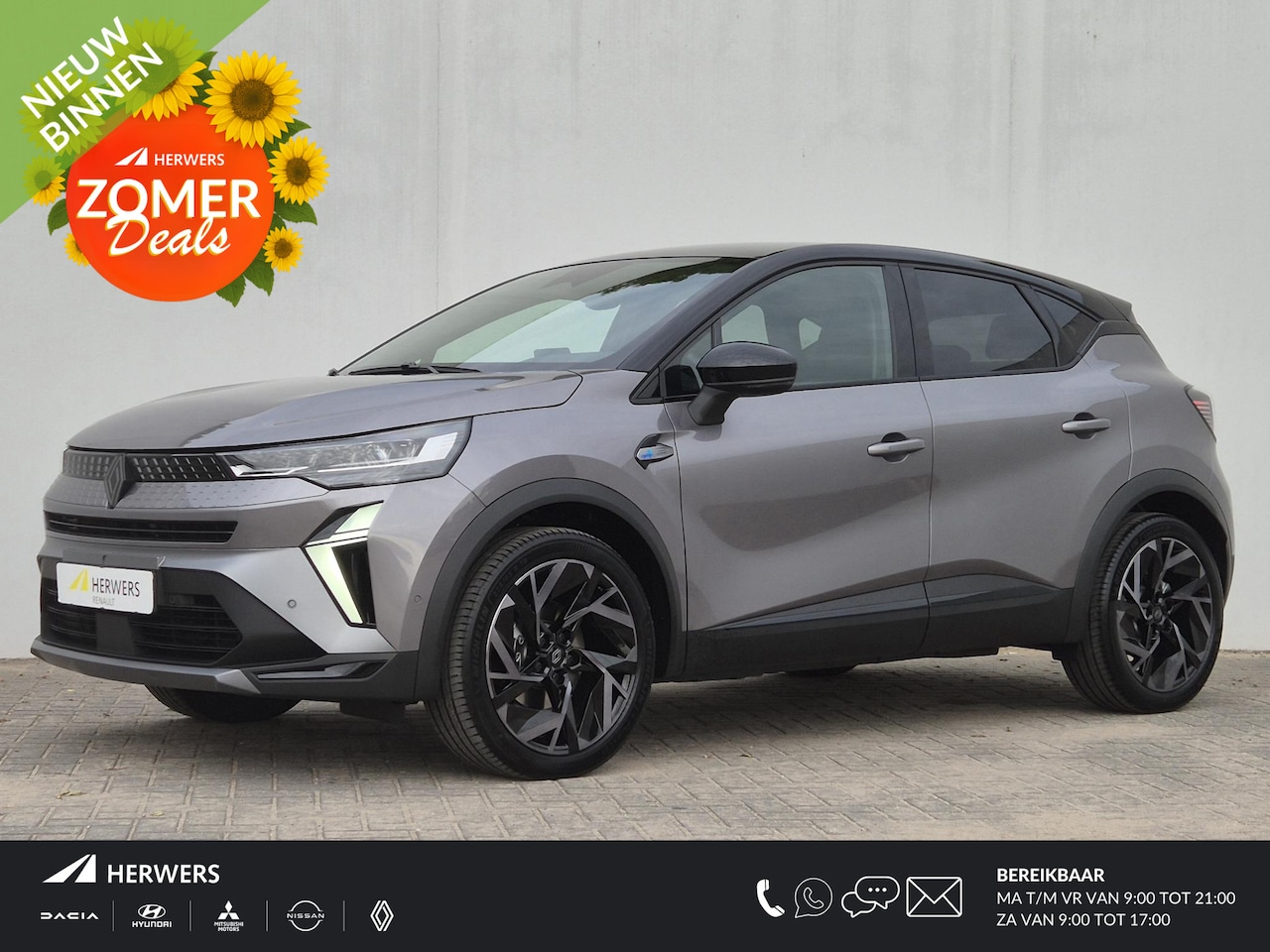 Renault Captur - 1.6 E-Tech full hybrid 145 esprit Alpine Automaat / Apple Carplay Android Auto / Stuurverw - AutoWereld.nl
