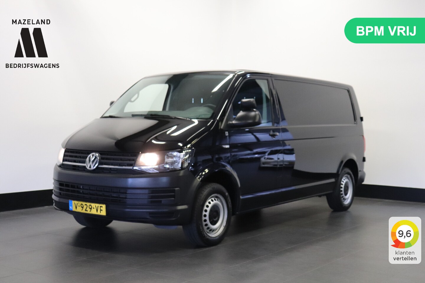 Volkswagen Transporter - 2.0 TDI 115PK L2 EURO 6 - Airco - Navi - Cruise - € 12.950,- Excl. - AutoWereld.nl