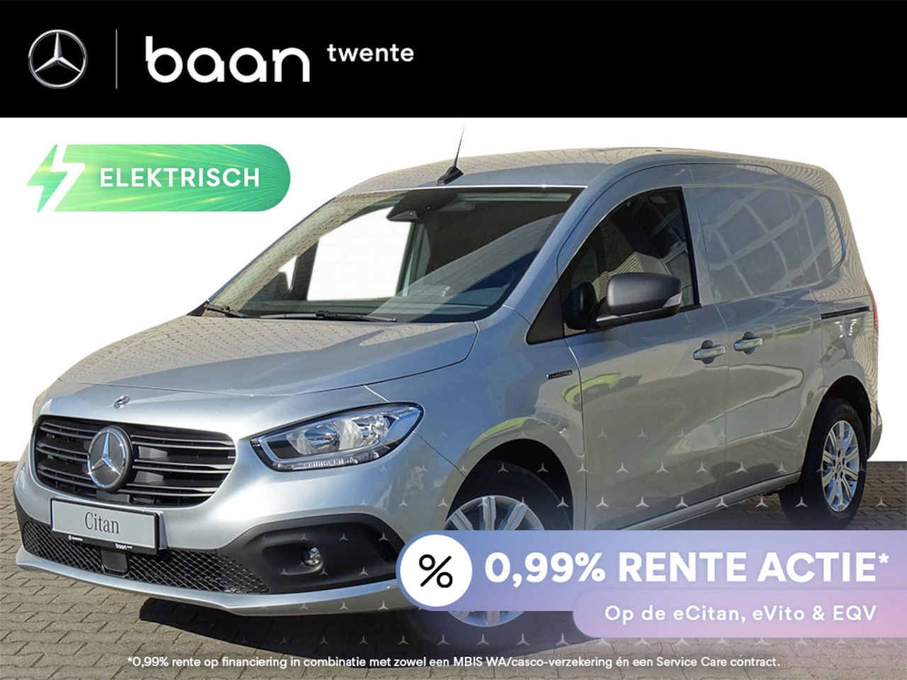Mercedes-Benz eCitan - 112 Pro L1 51 kWh I 2x schuifdeur I WLTP 285 km I 2-Zits - AutoWereld.nl