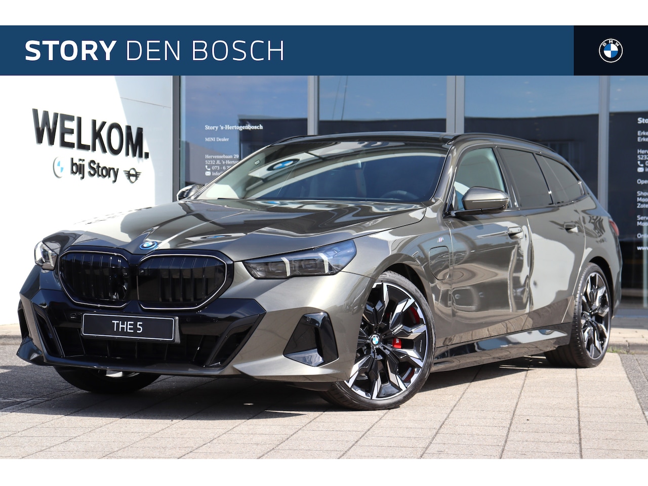 BMW 5-serie Touring - 530e M Sport Automaat / Panoramadak / Trekhaak / Bowers & Wilkin / Adaptief onderstel prof - AutoWereld.nl