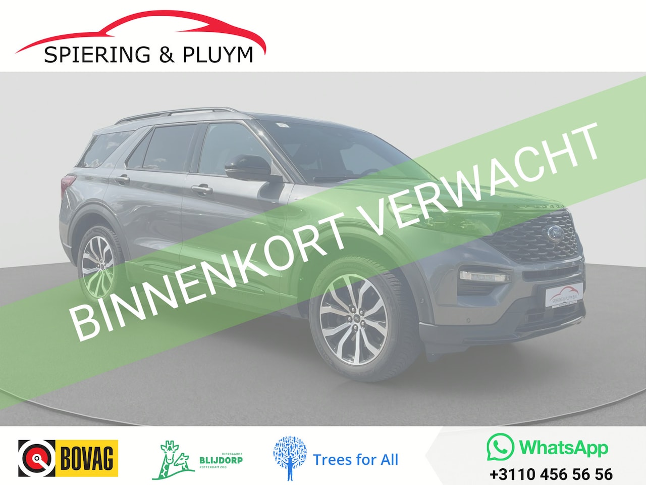 Ford Explorer - 3.0 V6 EcoBoost PHEV ST-Line | Pano | B&O | 360 camera - AutoWereld.nl