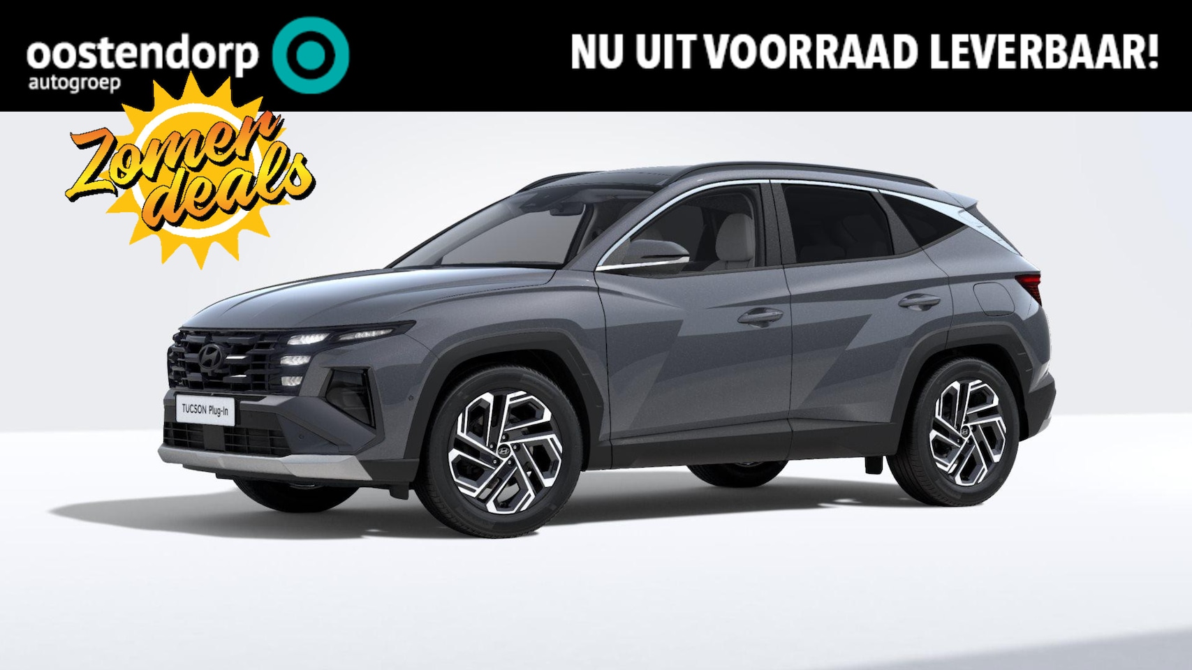 Hyundai Tucson - 1.6 T-GDI HEV Premium Sky | 7.500,- korting | Direct uit voorraad leverbaar | - AutoWereld.nl