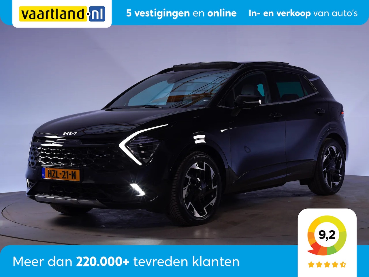 Kia Sportage - 1.6 T-GDi PHEV AWD 265pk GT-Line PlusLine [ Panorama Stoelventilatie LED ] - AutoWereld.nl
