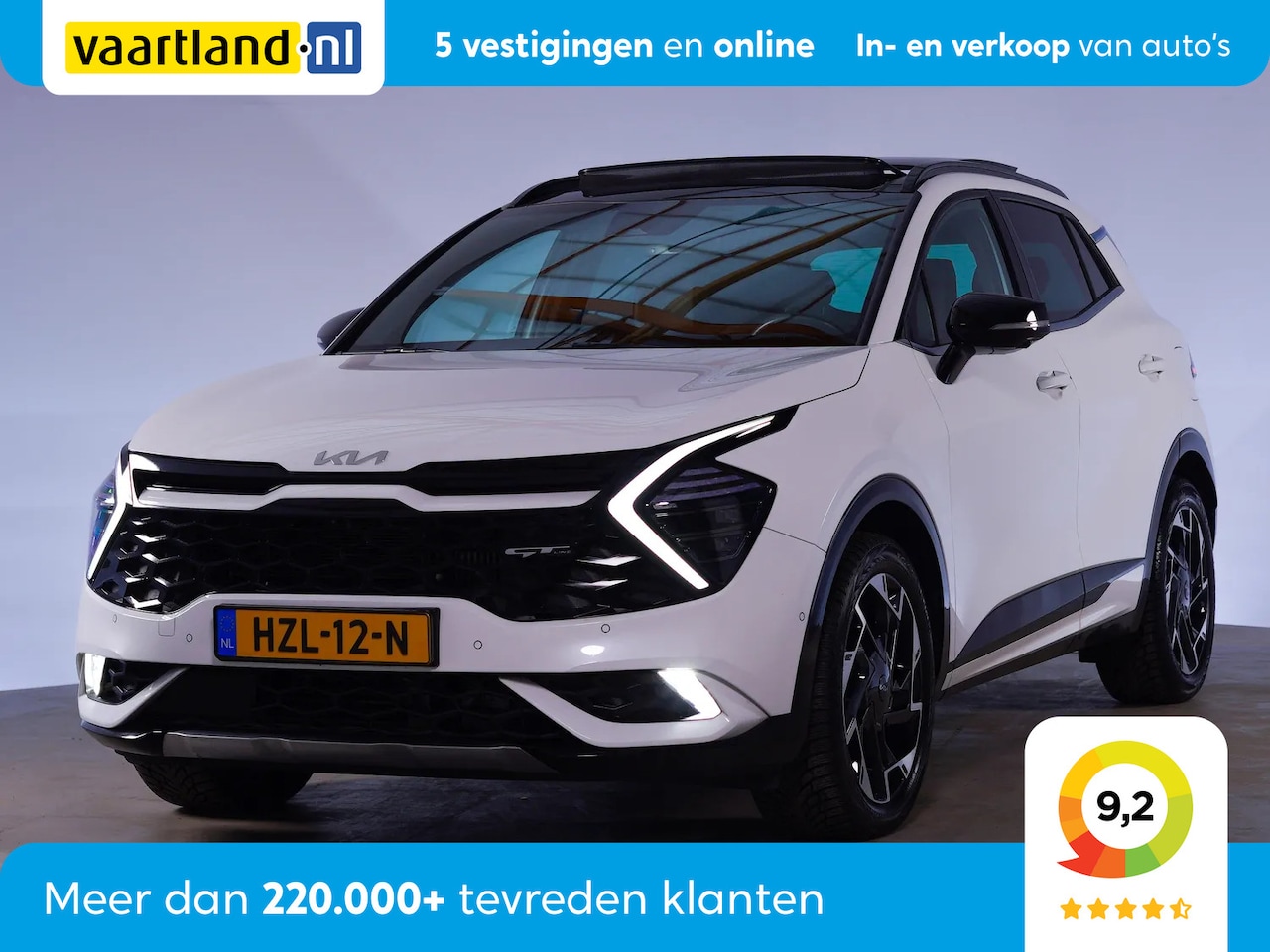 Kia Sportage - 1.6 T-GDi PHEV AWD 265pk GT-Line PlusLine [ Panorama Stoelventilatie LED ] - AutoWereld.nl