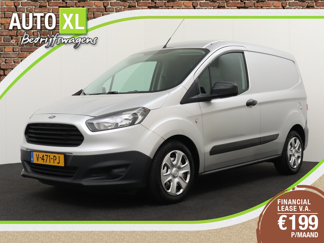 Ford Transit Courier - 1.5 TDCI Economy Edition Trekhaak Airco Bluetooth - AutoWereld.nl