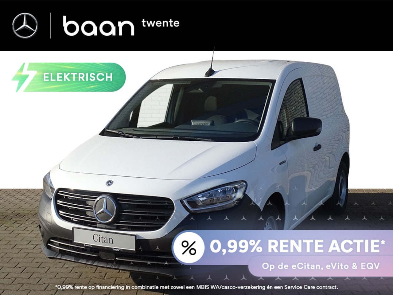 Mercedes-Benz eCitan - 112 L1 51 kWh I Trekhaak I WLTP 285 km I 2-Zits - AutoWereld.nl