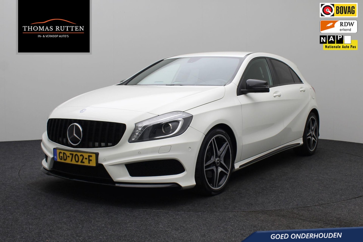 Mercedes-Benz A-klasse - 180 Ambition AMG Line 2015 | Goed Onderhouden | Airco | Cruise Control | Xenon | Parkeerse - AutoWereld.nl
