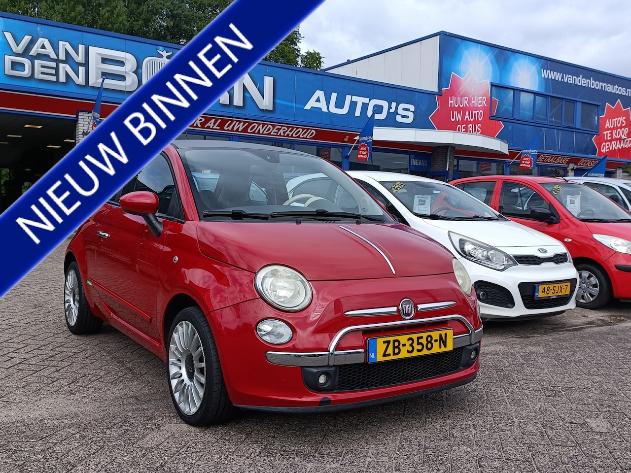 Fiat 500 - 1.4-16V Pop Airco 16'' L.M.V Nw APK - AutoWereld.nl