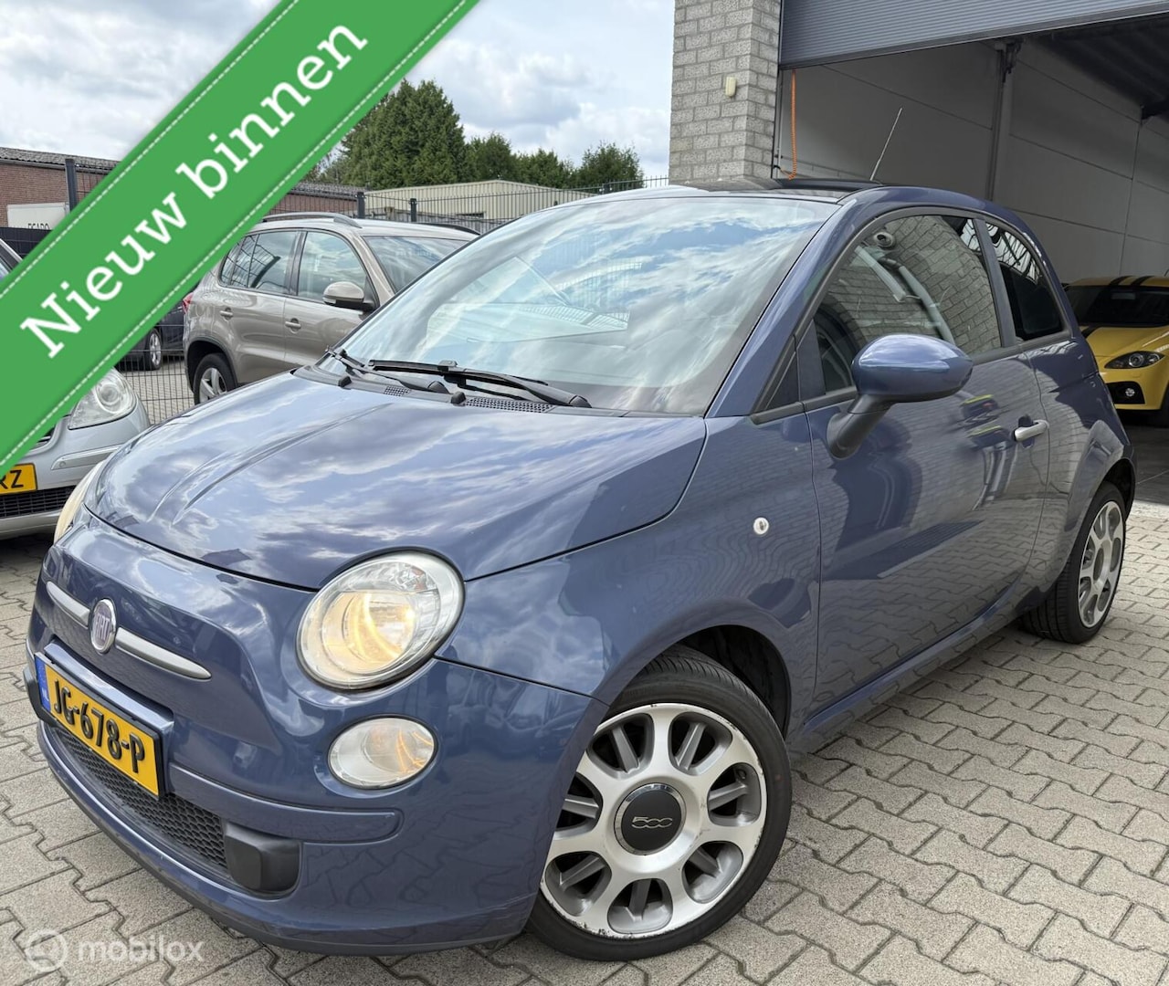 Fiat 500 - 0.9 TwinAir Blackjack / 106.000KM! / Airco / N.A.P - AutoWereld.nl