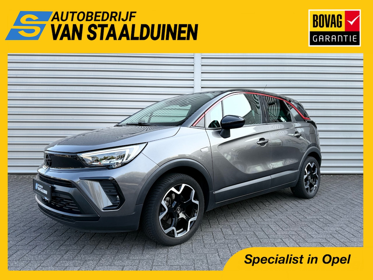 Opel Crossland - 1.2 Turbo 130pk GS line Automaat | Trekhaak | Stoelverwarming | Stuurverwarming | Navigati - AutoWereld.nl