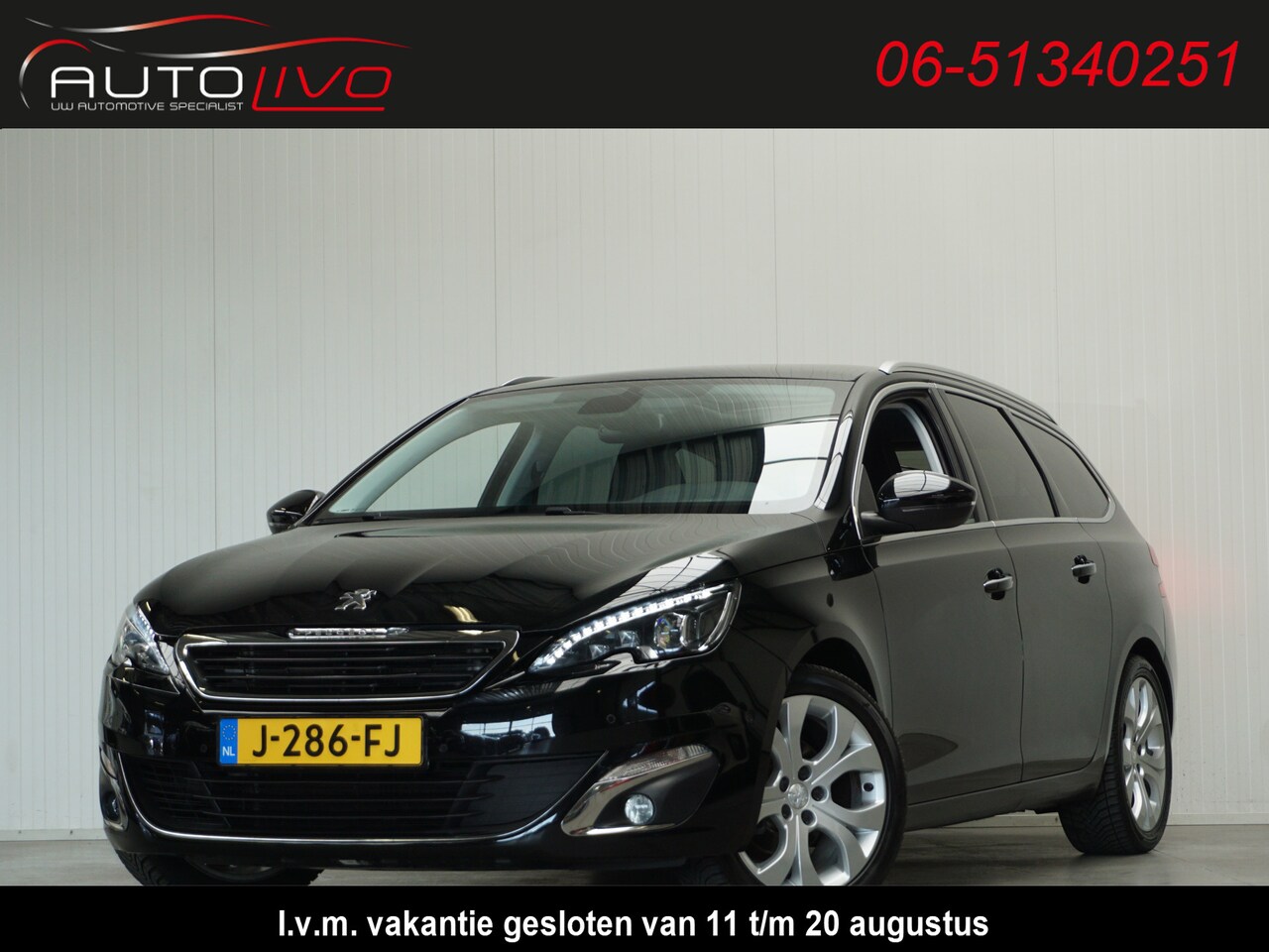 Peugeot 308 SW - 1.2 e-THP Première 130 PK! PANO LED ALCANTARA CLIMA PDC TREKHAAK etc. - AutoWereld.nl