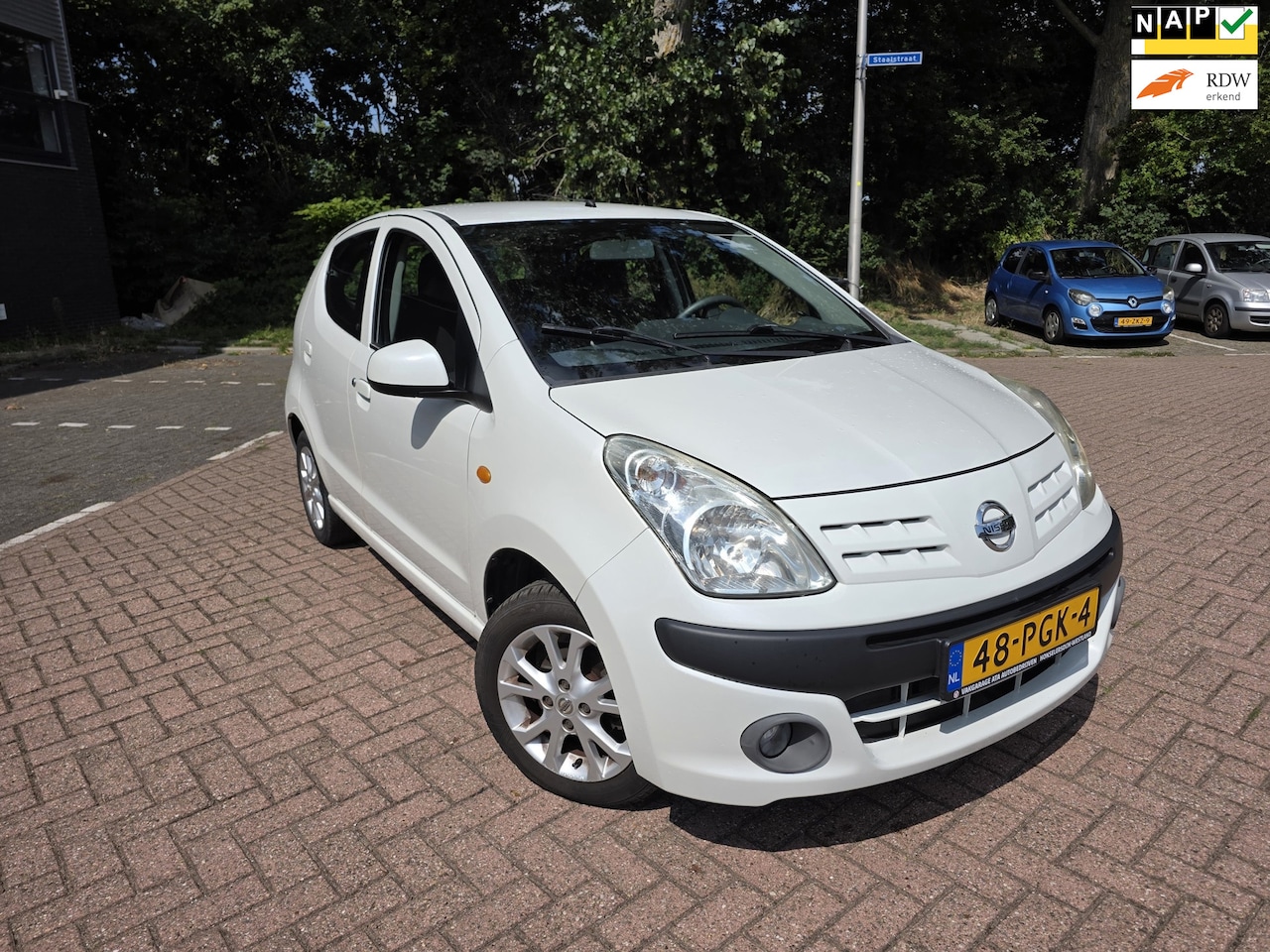 Nissan Pixo - 1.0 Acenta AIRCO 5 DR Volledig onderhouden apk - AutoWereld.nl