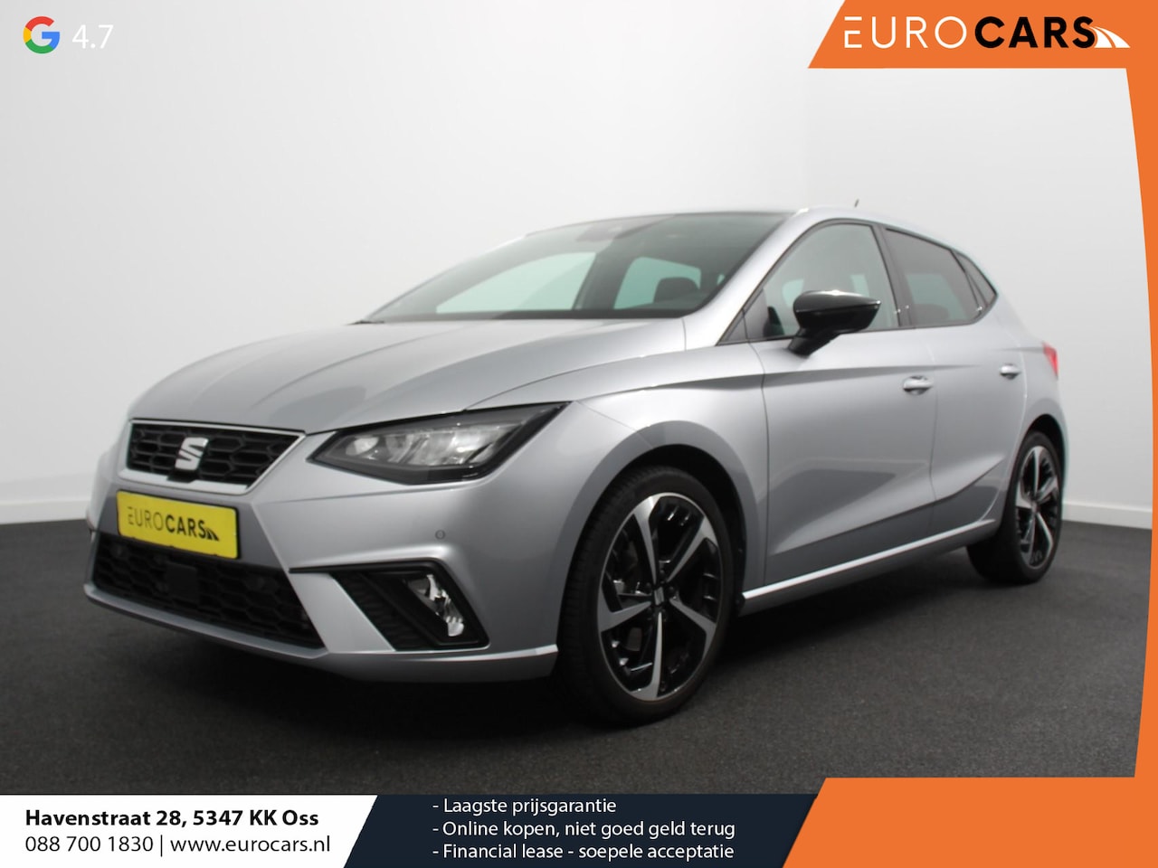 SEAT Ibiza - 1.0 EcoTSI FR Climate control Adaptieve cruise control Parkeersensoren Achteruitrijcamera - AutoWereld.nl