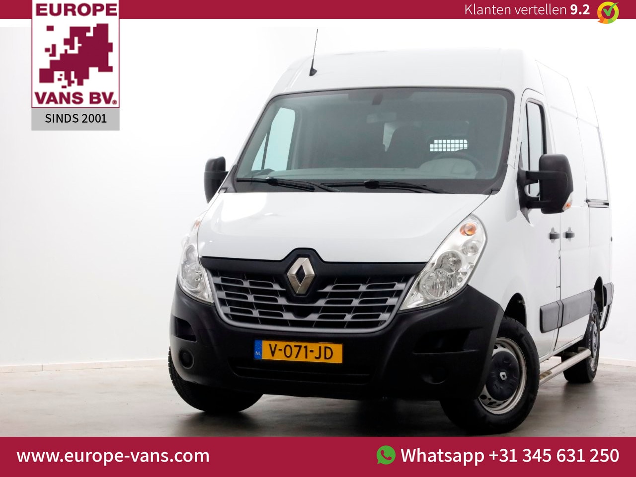 Renault Master - T35 2.3 dCi E6 L1H2 Airco/Camera/2x Schuifdeur 09-2017 - AutoWereld.nl