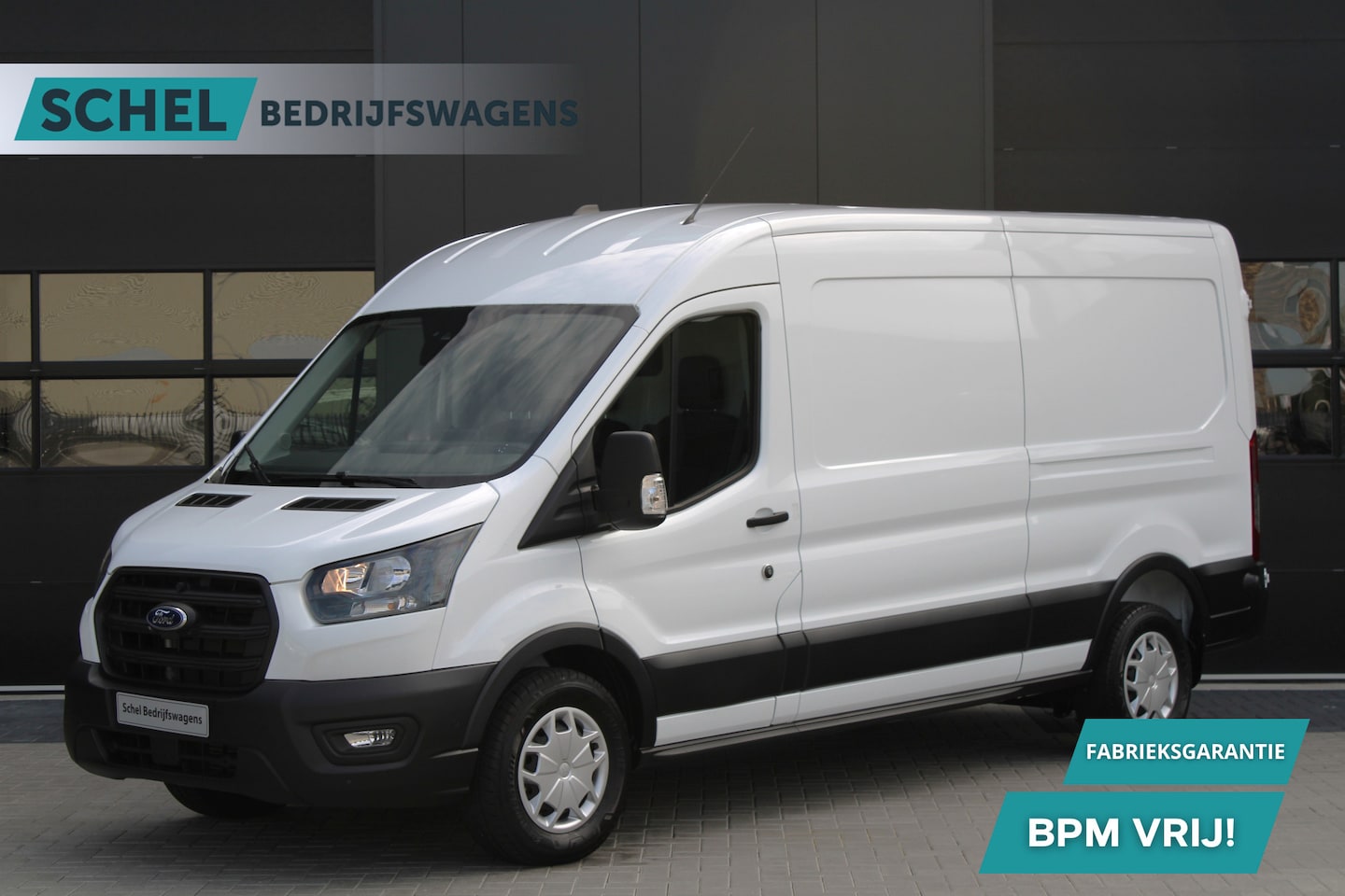 Ford Transit - 350 2.0 TDCI L3H2 Trend MHEV 170pk Trend - Navigatie - Blind Spot - Adaptive cruise - Came - AutoWereld.nl