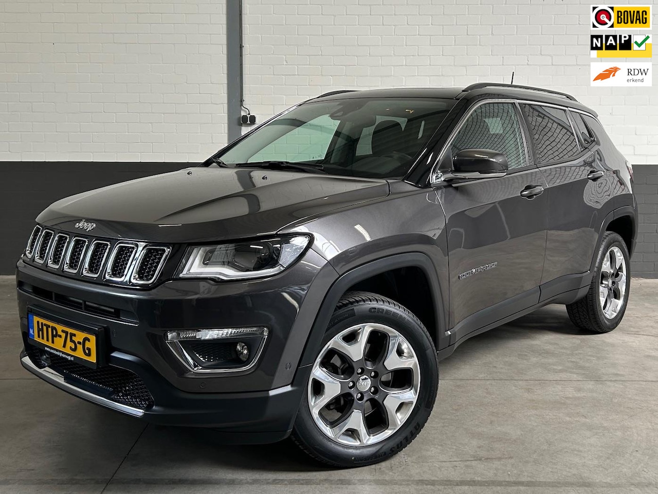 Jeep Compass - 1.4 MultiAir Limited 4x4 pano, Apple, camera ect. - AutoWereld.nl
