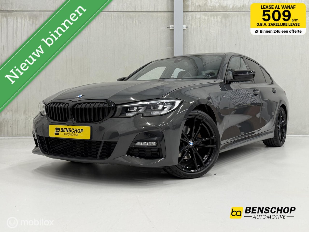 BMW 3-serie - 320i M Sport Navi Virtual 19 inch Alcantara LED - AutoWereld.nl