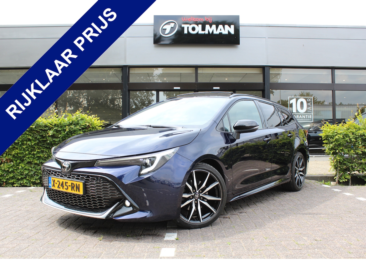 Toyota Corolla Touring Sports - 2.0 Hybrid GR Sport Plus 200pk | Rijklaar | Panodak | JBL | Leder | Elek. achterklep | Cam - AutoWereld.nl