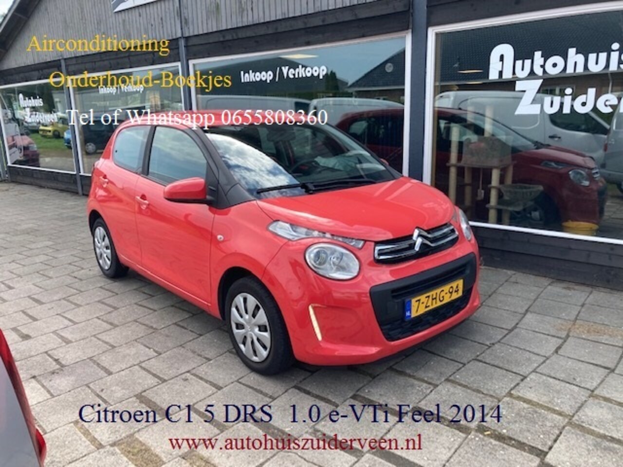 Citroën C1 - 1.0 E-VTI 68 5-DRS Airco Boekjes Led - AutoWereld.nl