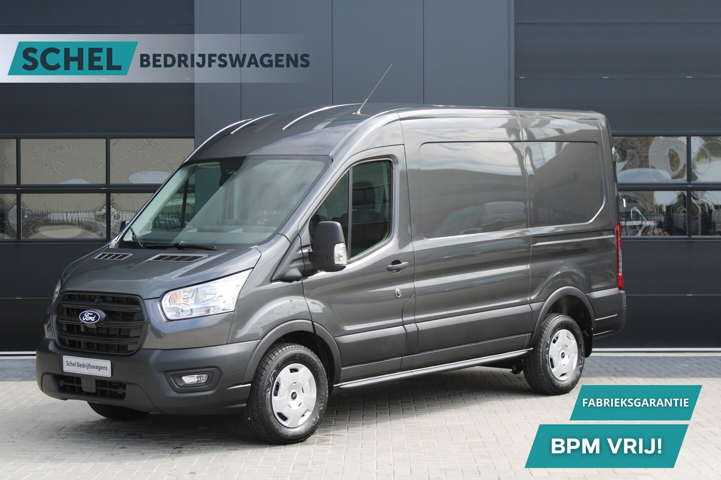 Ford Transit - 350 2.0 TDCI L2H2 Trend 165pk - Facelift - Adaptive Cruise - Navigatie - Blind Spot - 360 - AutoWereld.nl