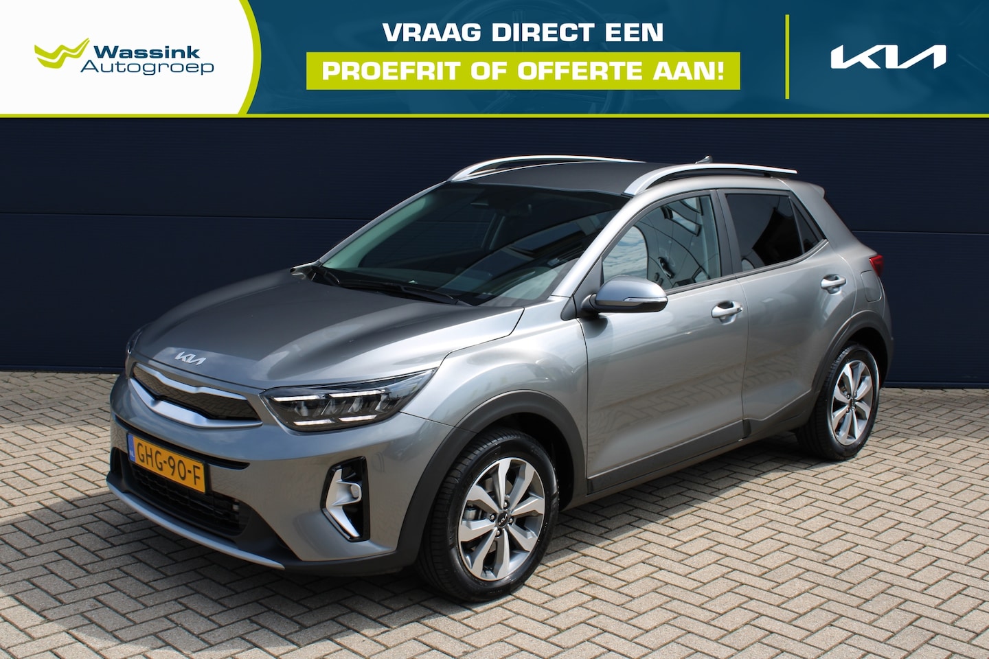 Kia Stonic - 1.0 T-GDi MHEV 100pk DynamicPlusLine | Camera | Stoel-/Stuurverwarming | Climate Control | - AutoWereld.nl