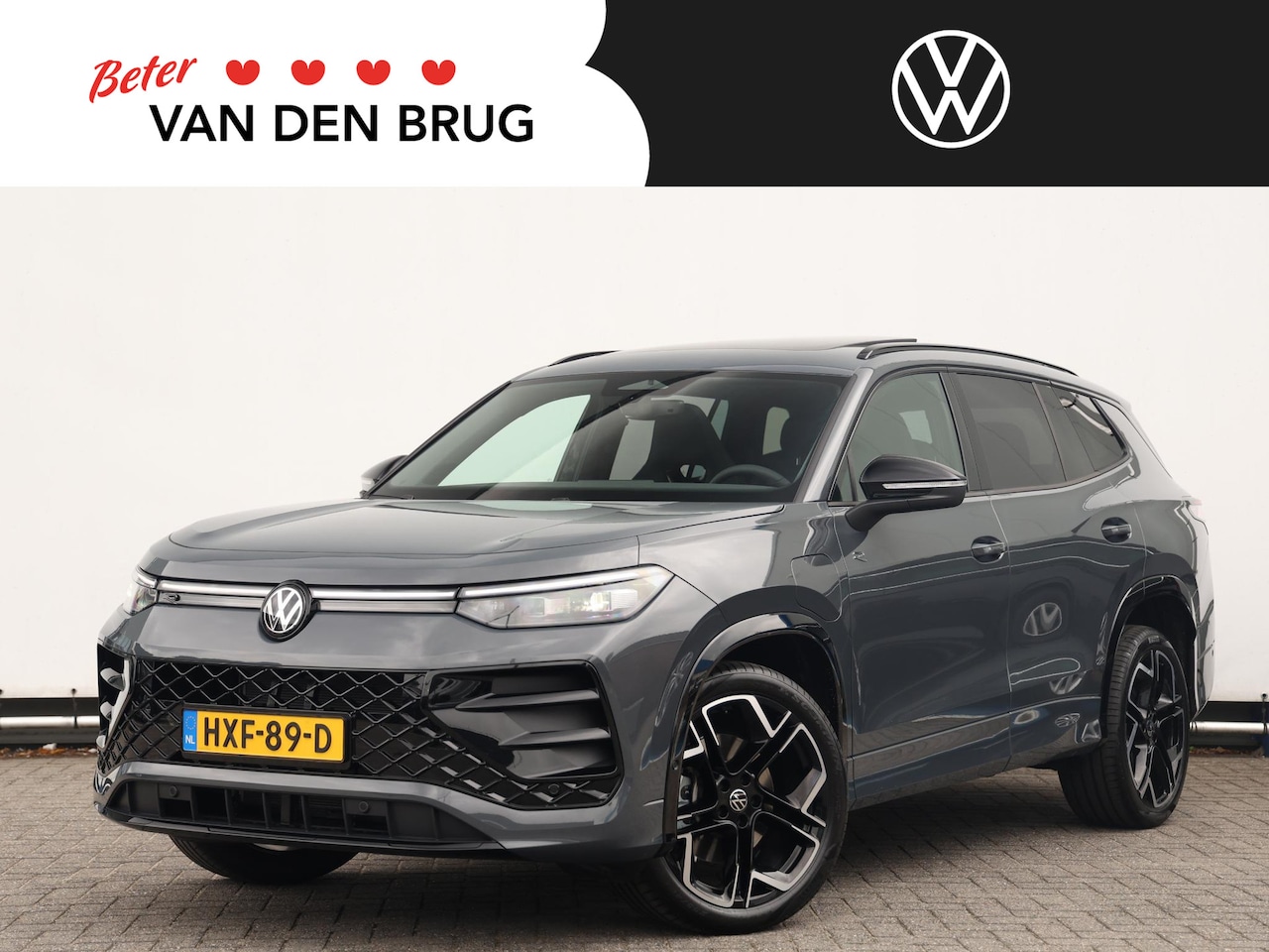 Volkswagen Tayron - R-Line-Edition 1.5 eHybrid 150 kW / 204 pk SUV 6 v | Trekhaak | Panoramadak | Stuur & stoe - AutoWereld.nl