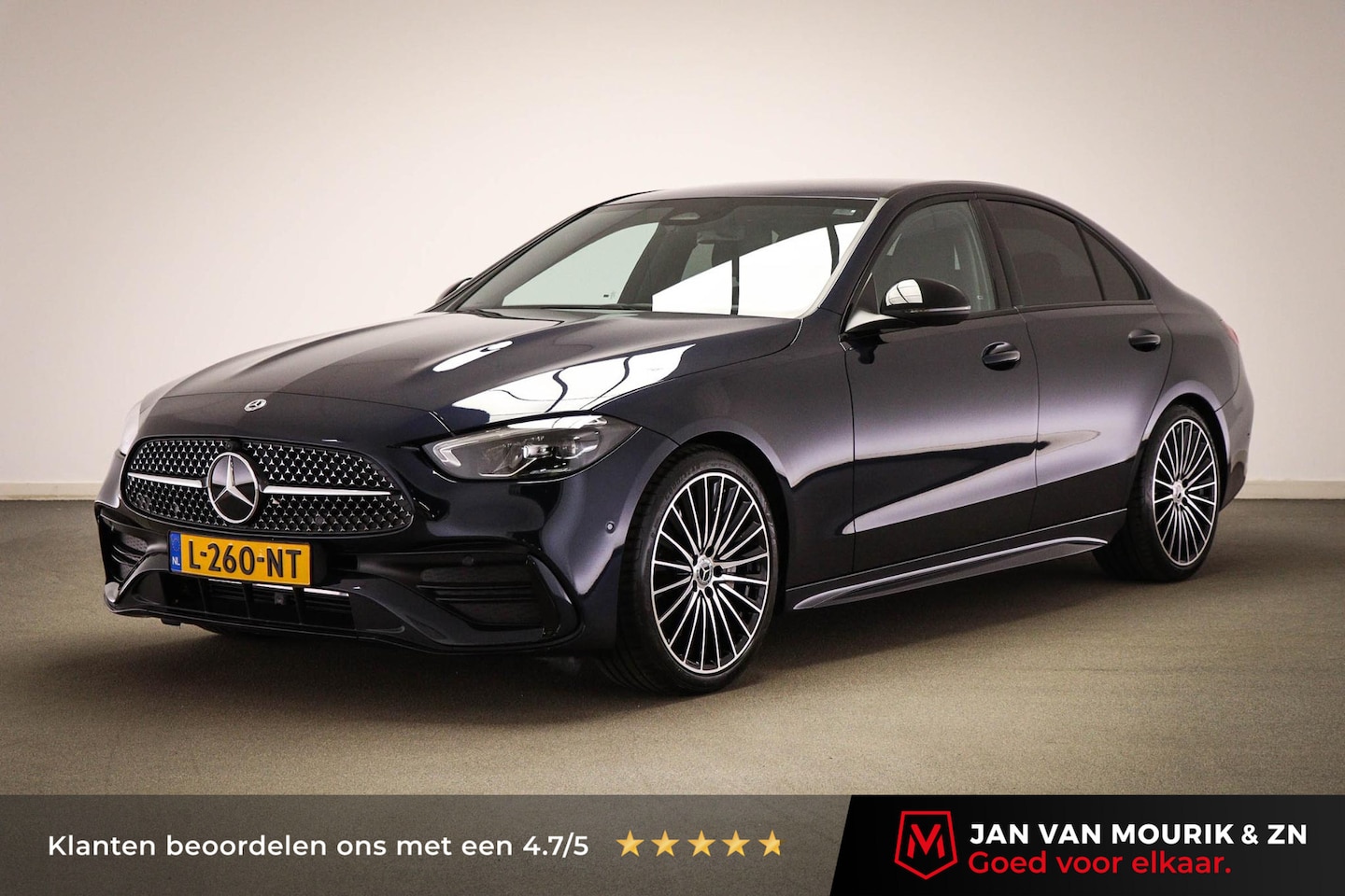 Mercedes-Benz C-klasse - 200 Launch Edition AMG Line | LEDER | CAMERA | DEALER ONDERHOUDEN - AutoWereld.nl