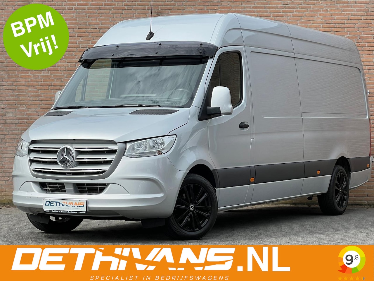 Mercedes-Benz Sprinter - 317CDI 170PK 9G-Tronic L3H2 / 3.500kg Trekhaak - AutoWereld.nl