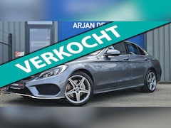 Mercedes-Benz C-klasse - 180 156PK AMG line Navi Cruise Ecc Trekhaak LED Leder