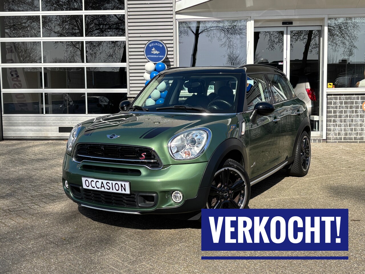 MINI Countryman - 1.6 Cooper S ALL4 Knockout Edition | Leder sportstoelen. 5-zits. Navi. Xenon.