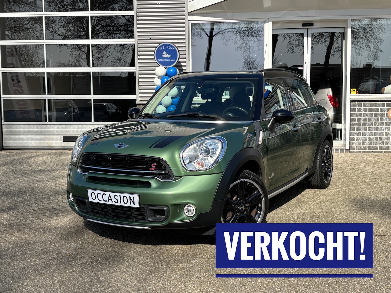 MINI Countryman - 1.6 Cooper S ALL4 Knockout Edition | Leder sportstoelen. 5-zits. Navi. Xenon.