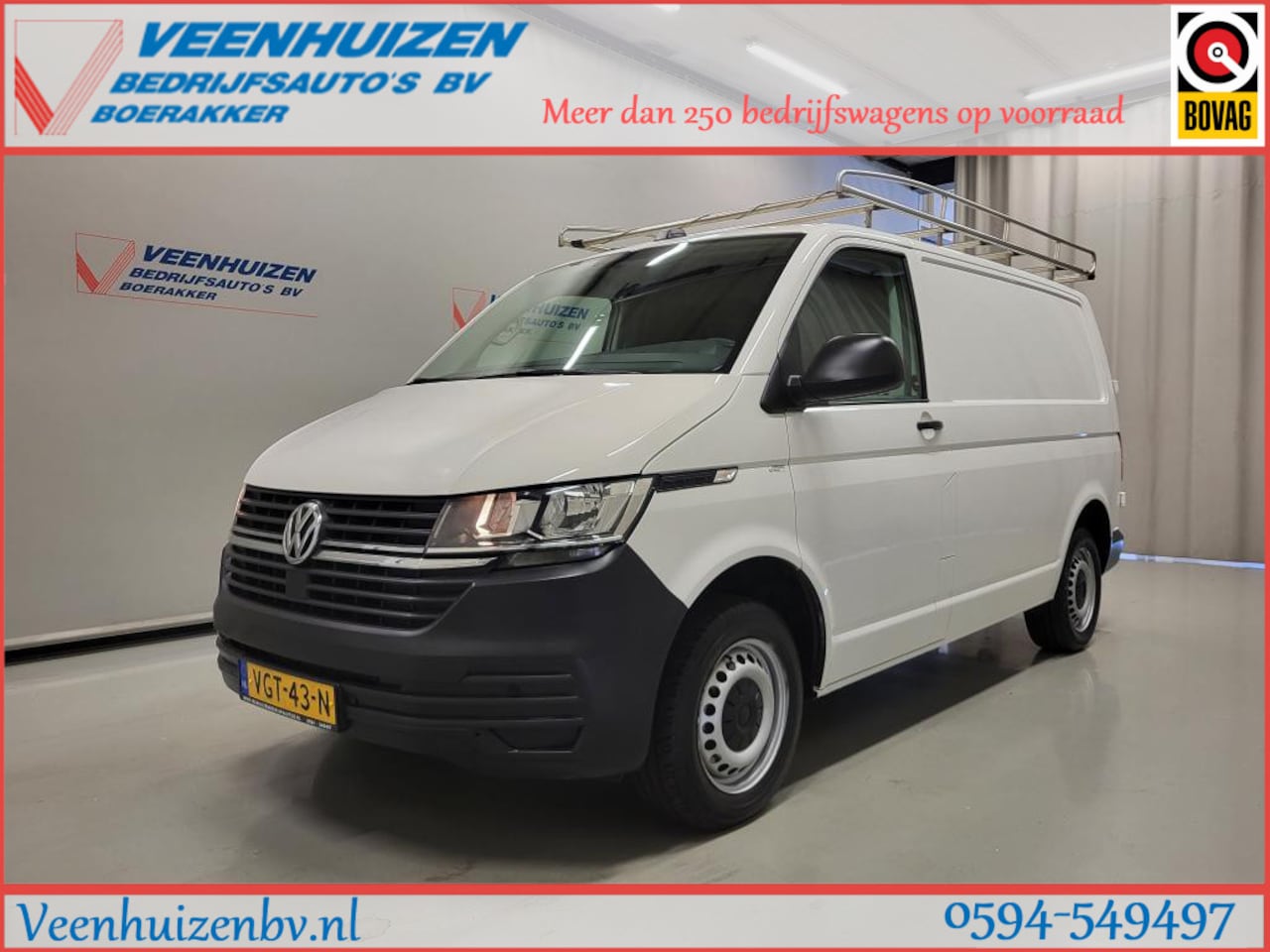 Volkswagen Transporter - 2.0TDI Trekhaak Imperiaal Euro 6! - AutoWereld.nl