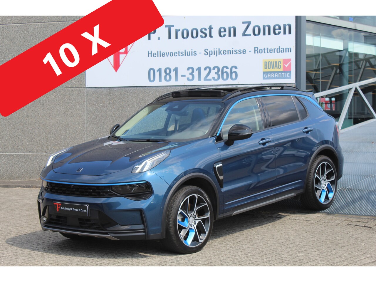 Lynk & Co 01 - 1.5 Panoramadak/360° Camera/Keyless/Lane assist/Adaptive cruise control/Navigatie/Apple ca - AutoWereld.nl