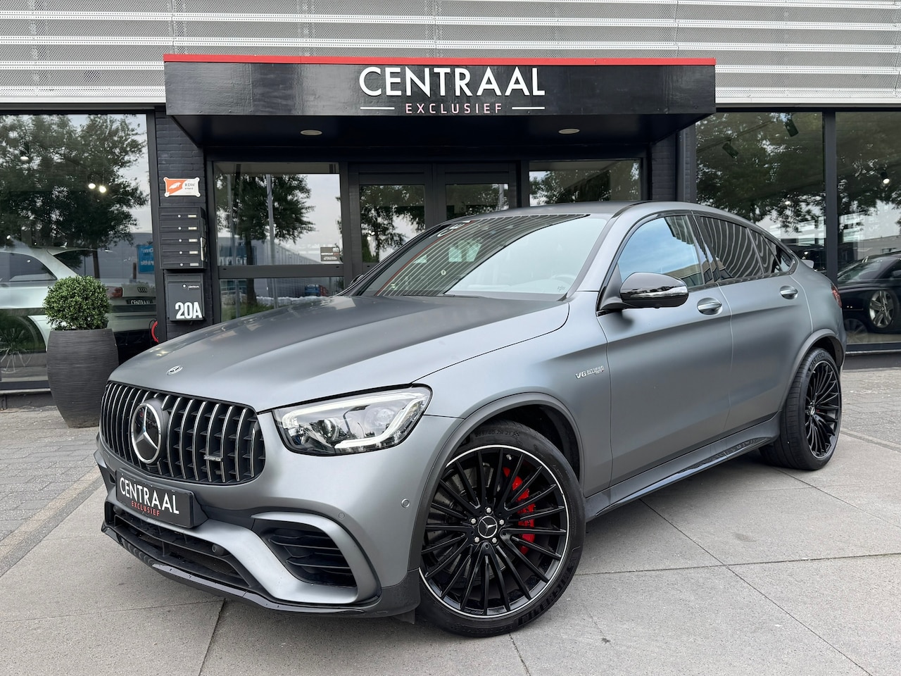 Mercedes-Benz GLC-klasse Coupé - AMG 63 S 4MATIC+ 510PK|Burmester|Memory|ACC|Keyless|Carplay - AutoWereld.nl