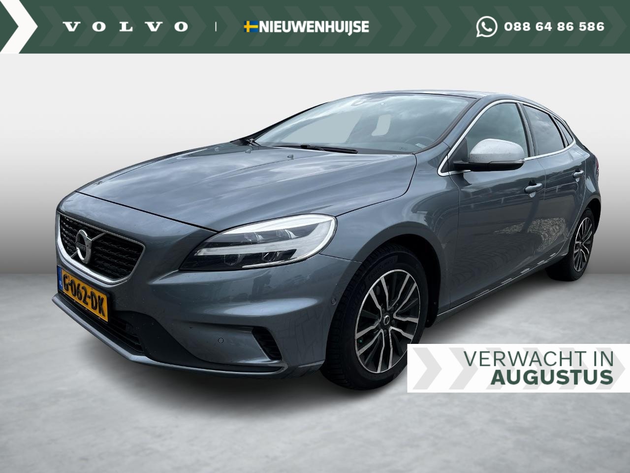 Volvo V40 - 1.5 T3 Polar+ Sport | Trekhaak | Harman/Kardon | Panoramadak | Parkeercamera | Parkeersens - AutoWereld.nl