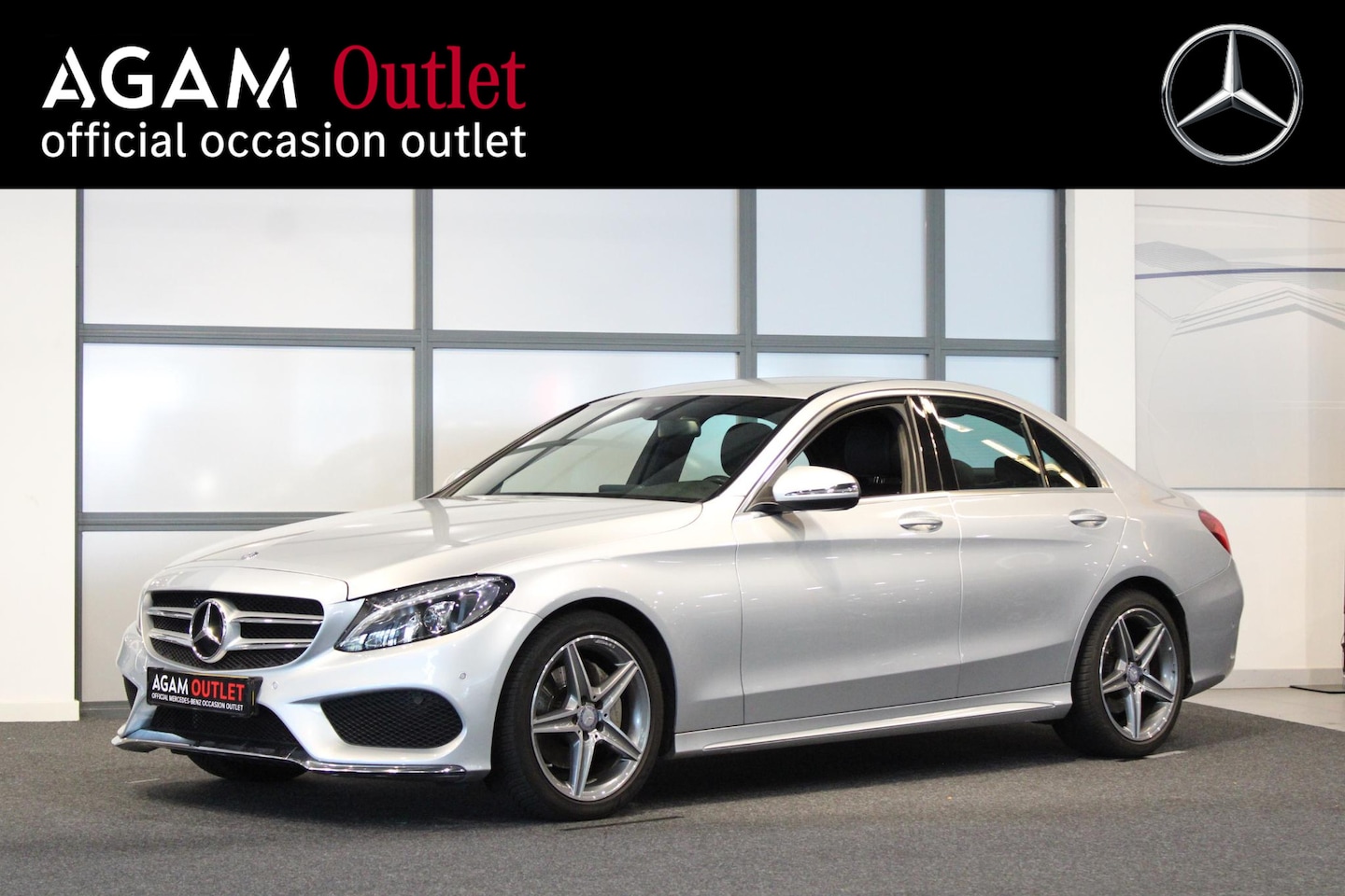 Mercedes-Benz C-klasse - Limousine 180 AMG Sport Edition Or. NL auto | dealer onderhouden - AutoWereld.nl