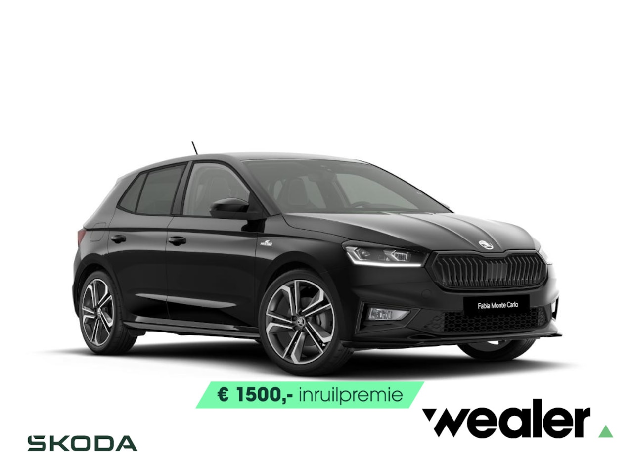 Skoda Fabia - Monte Carlo 1.0 TSI 85 kW / 115 PK Hatchback 7 ver | Automaat | Adaptieve cruise control | - AutoWereld.nl