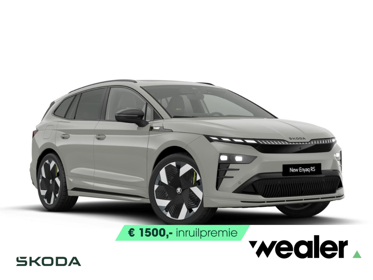 Skoda Enyaq iV - RS Elektromotor 250 kW / 340 PK SUV Elektrische aa - AutoWereld.nl