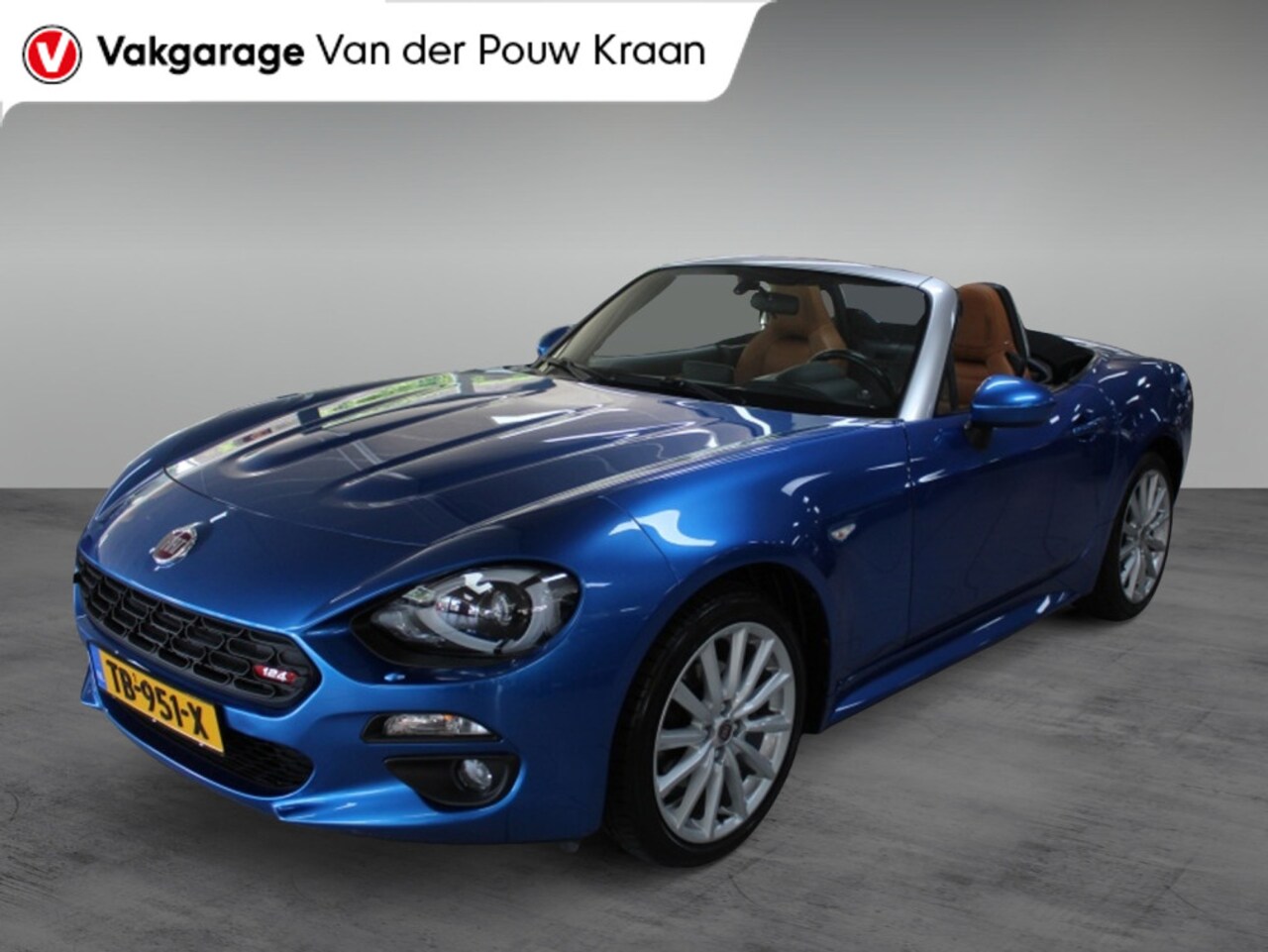 Fiat 124 Spider - 1.4 MultiAir Turbo Lusso 140pk leder - AutoWereld.nl