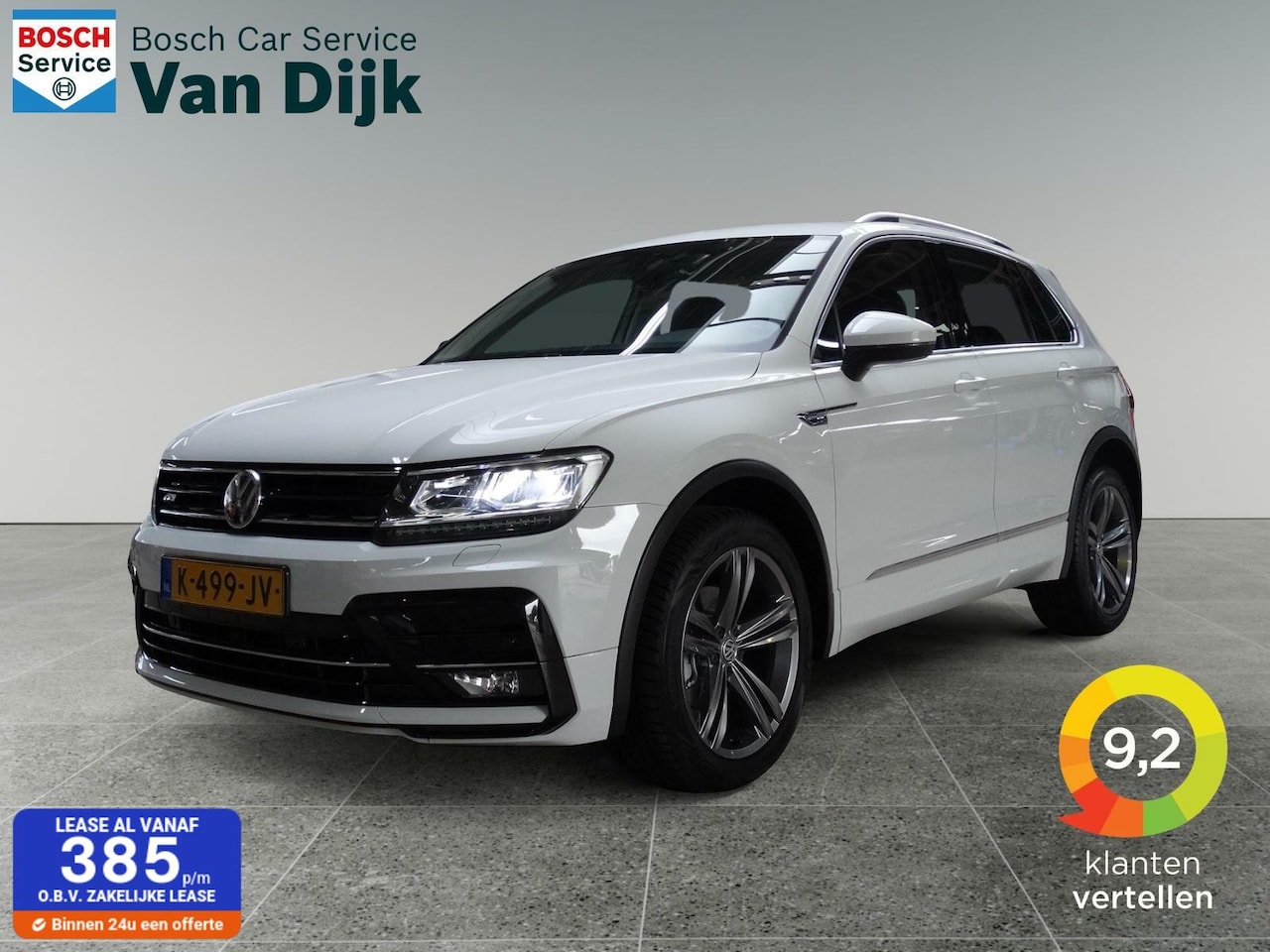 Volkswagen Tiguan - 1.4 TSI 4Motion R-Line / Carplay /Trekhaak - AutoWereld.nl