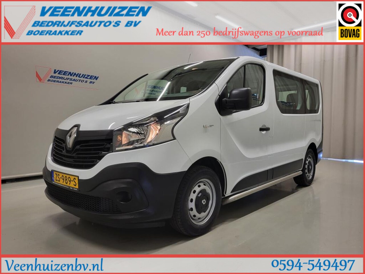 Renault Trafic Passenger - 1.6dCi 8-Personenbus - Excl. BTW / BPM vrij Euro 6! - AutoWereld.nl