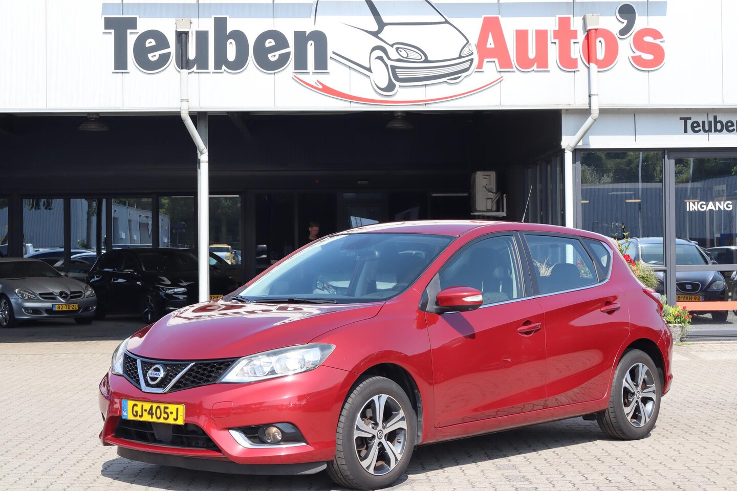 Nissan Pulsar - 1.2 DIG-T Business Edition Climate control, Navigatie, Distr. ketting is vervangen bij 175 - AutoWereld.nl