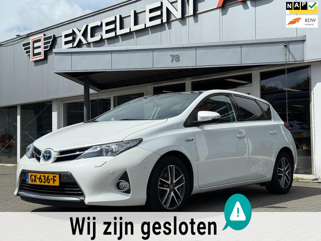 Toyota Auris - 1.8 Hybrid Lease+-Panonorama dak -Navi - AutoWereld.nl