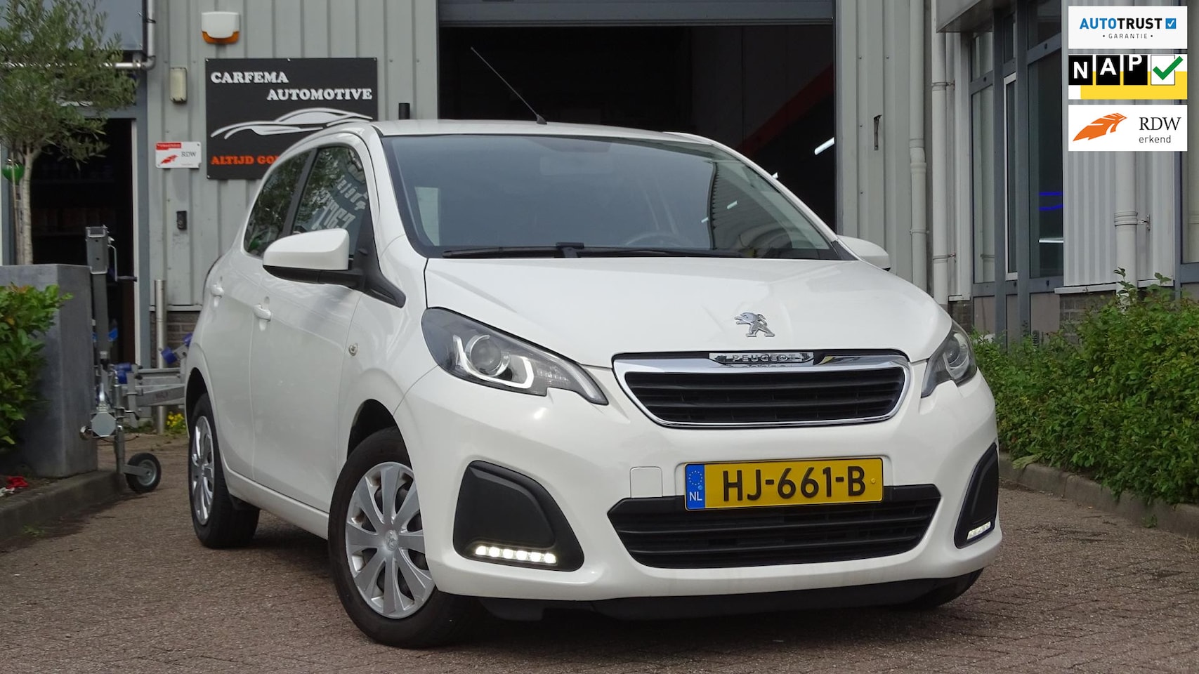 Peugeot 108 - 1.0 e-VTi Active • 5-Deurs Airco Led Bluetooth BTW NAP - AutoWereld.nl