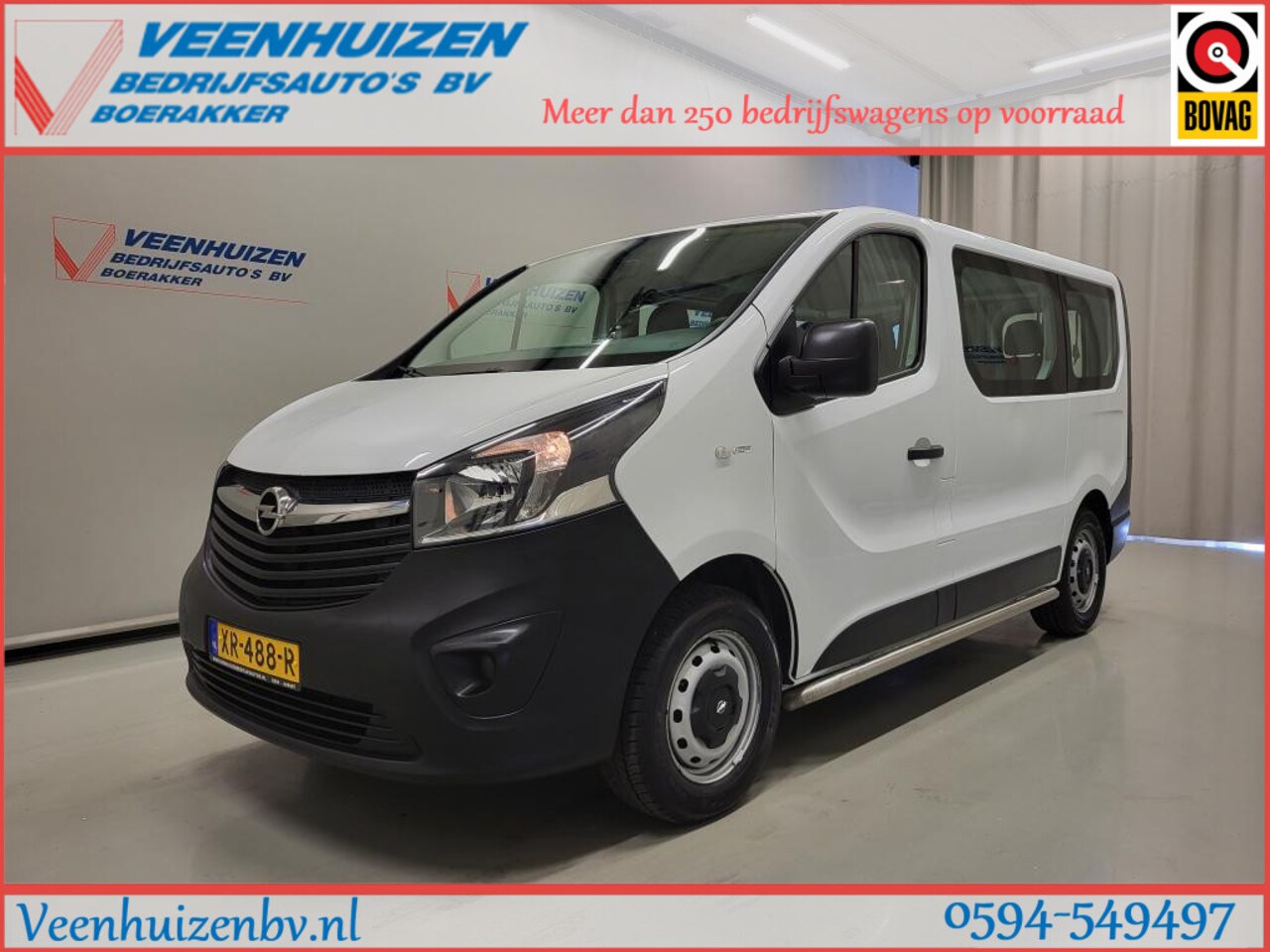 Opel Vivaro Combi - 1.6CDTI 9-Personenbus - Excl. BTW / BPM vrij Euro 6! - AutoWereld.nl