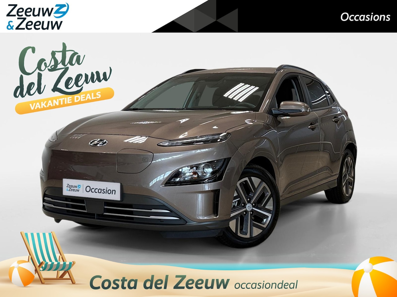 Hyundai Kona Electric - EV FASHION 64 KWH | 3-FASE | NAVI | CRUISE CONTROL | NL-AUTO | - AutoWereld.nl