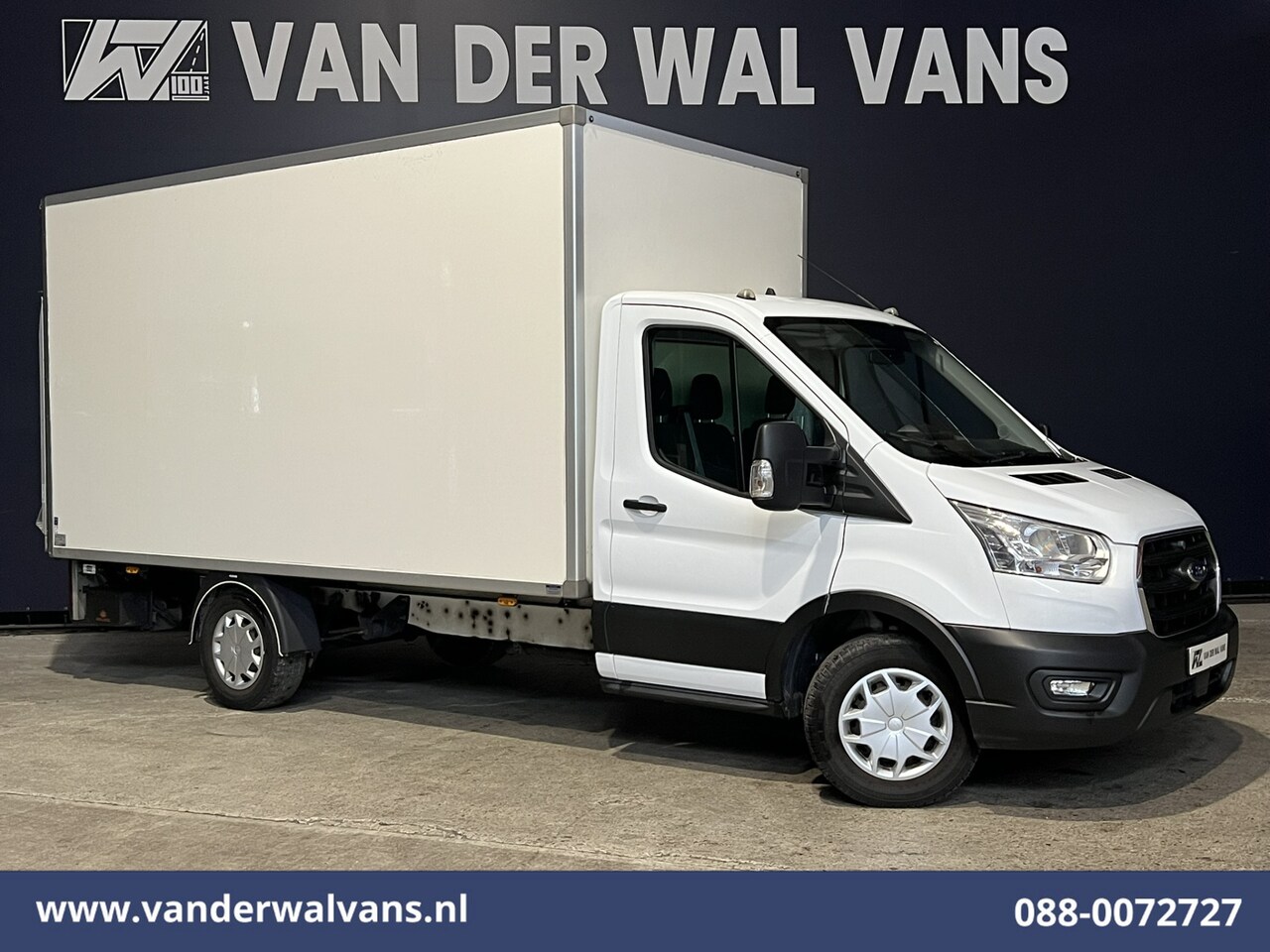 Ford Transit - 2.0 TDCI 161pk Bakwagen Laadklep Euro6 Airco | Cruisecontrol | Verwarmde voorruit Bijrijde - AutoWereld.nl