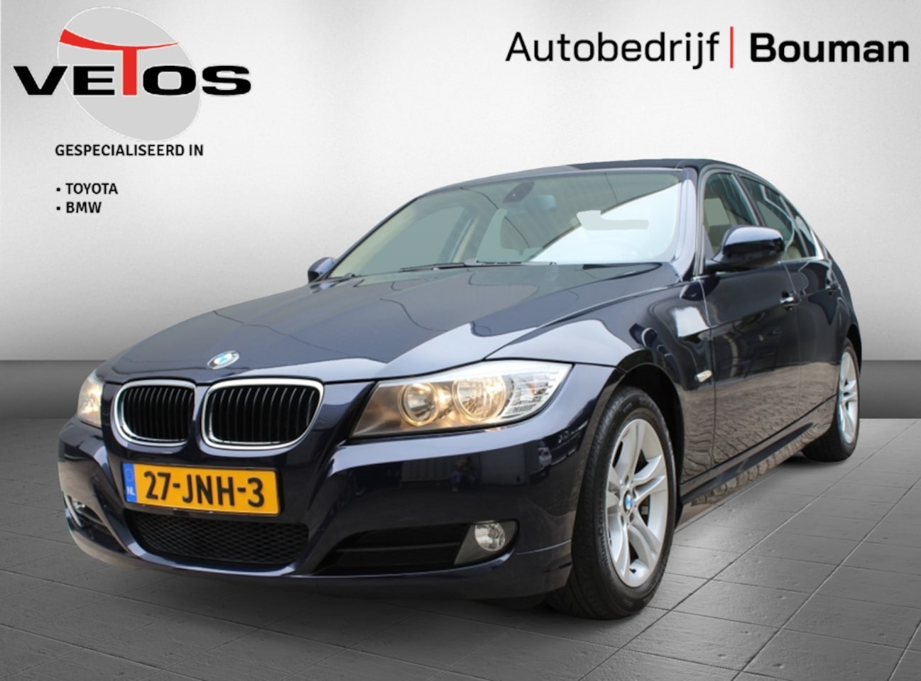 BMW 3-serie - 320i Business Line Navigatie/Cruise/Stoel verwarming - AutoWereld.nl